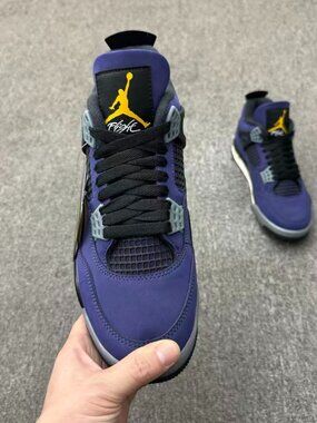 Jordan 4 “Lakers” Imperial Purple